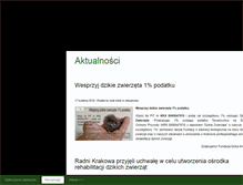 Tablet Screenshot of dzikaklinika.com